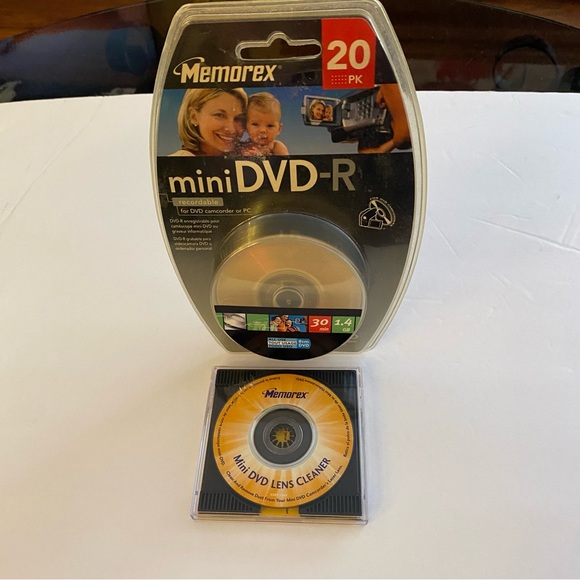 Memorex 20 pack mini DVD-R for dvd camcorder or PC Preowned never opened. - Picture 2 of 7